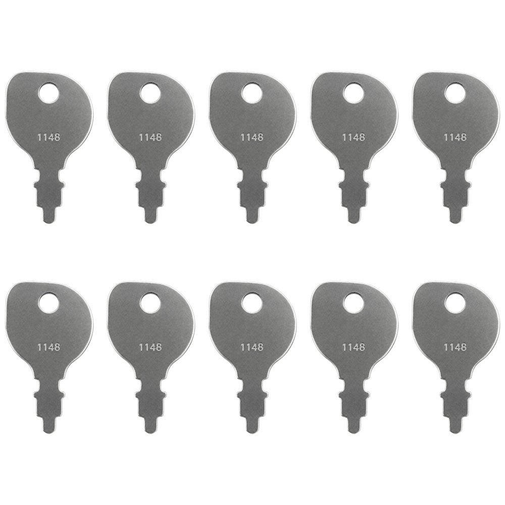 Qty 10:  Key(s) Fits Scag Replaces 48017