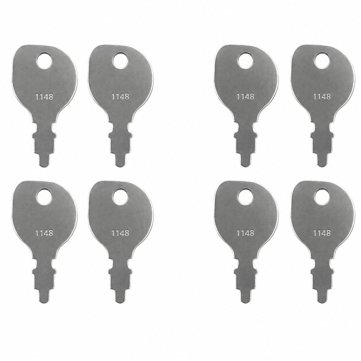 Qty 8: Key(s) Fits Husqvarna Replaces 532122147