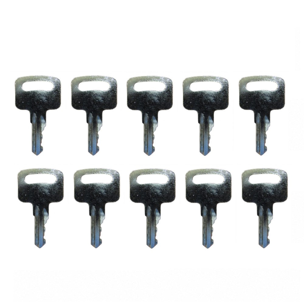 455 Pack of 10 Keys For Various Vermeer Industrial Models