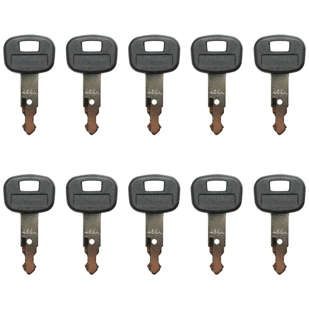 10 Key(s) Fits Kubota Excavator KX121-3 KX16 KX36-3 KX61-3 KX71-3 KX71-3 KX91-3