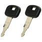 (2) Keys Fits Kubota Mini Excavator Backhoe Skid Steer Track Loader 459A