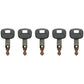 (5) Mini Excavator Skid Steer Heavy Equipment Ignition Keys 459A Fits Kubota