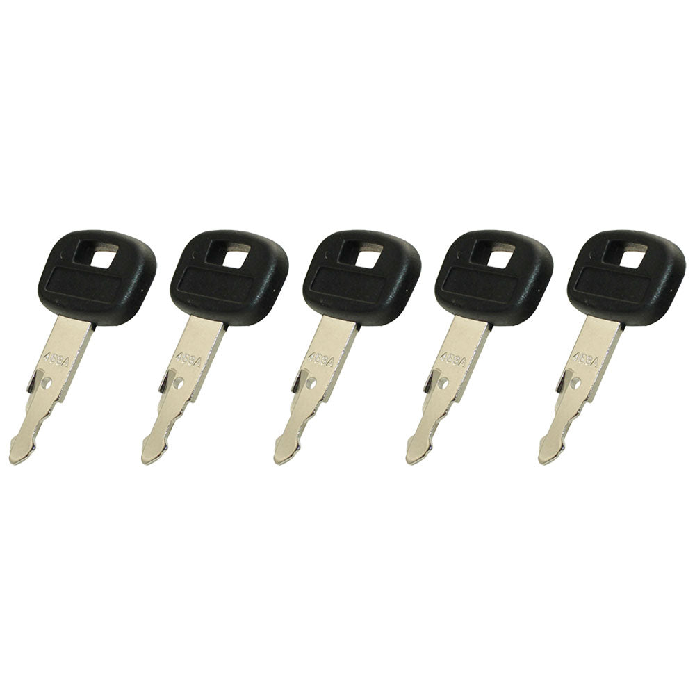 5 KEYS Fits Kubota KX91-3S KX91-3S2 L39 L39TLB L45 L48 L48TLB R520 R630 SSV65