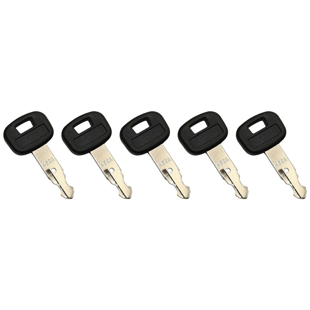 5 Key for New Style Fits Kubota "M" Series Mini Excavator KX-U & L Model