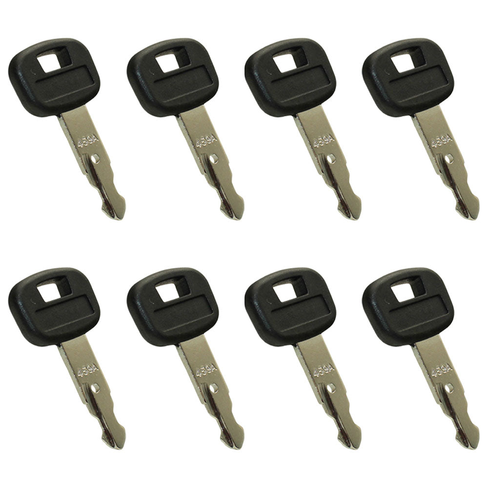 8 pcs 459A Keys Ignition Key Fits Kubota Style M Series Construction Equipment