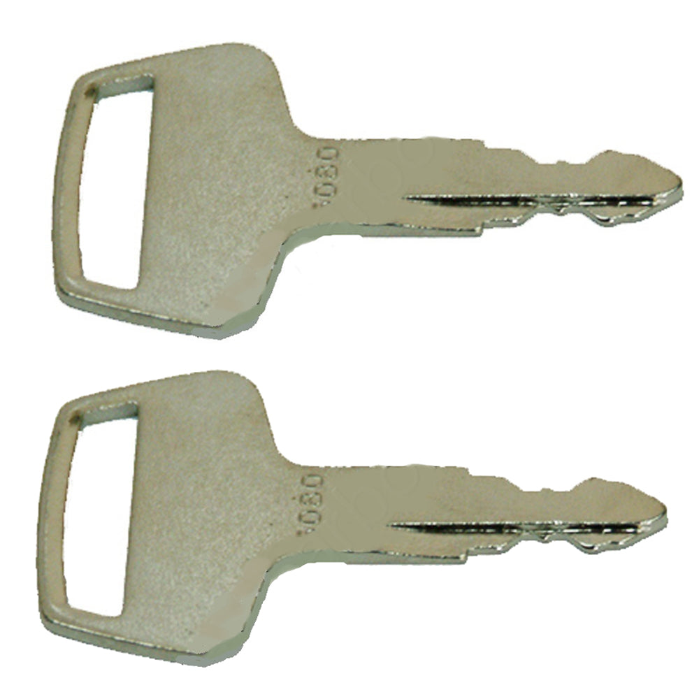 Qty 2: Key(s) Fits IHI Replaces 5080