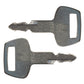 41307-00007 Pack of 4 Keys fits Hitachi Fits Bobcat Excavator Models 316 H808 70