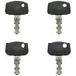 4 Key(s) Fits Kubota RTV1140 RTV1140 RTV500 400 RTV400 RTV900 Starter Ignition R
