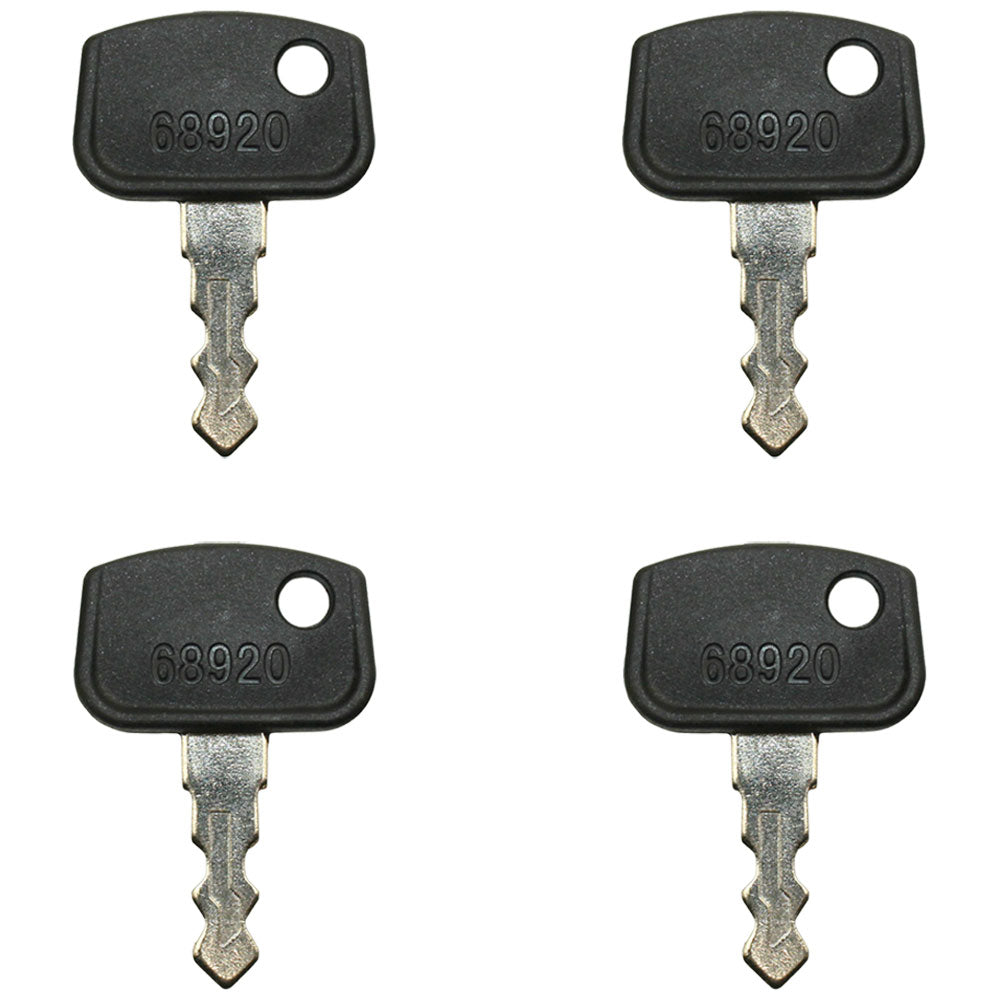 4 Key(s) Fits Kubota RTV1140 RTV1140 RTV500 400 RTV400 RTV900 Starter Ignition R