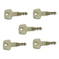 Qty 5: Key(s) Fits Liebherr Replaces 706-KEY