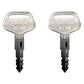 Qty. 2: Key(s) Fits Komatsu Replaces TR261434