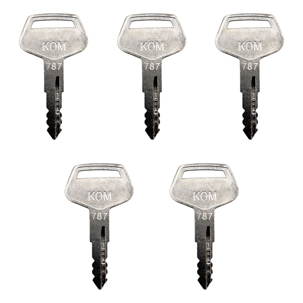 Qty. 5: Key(s) Fits Komatsu Replaces TR261434