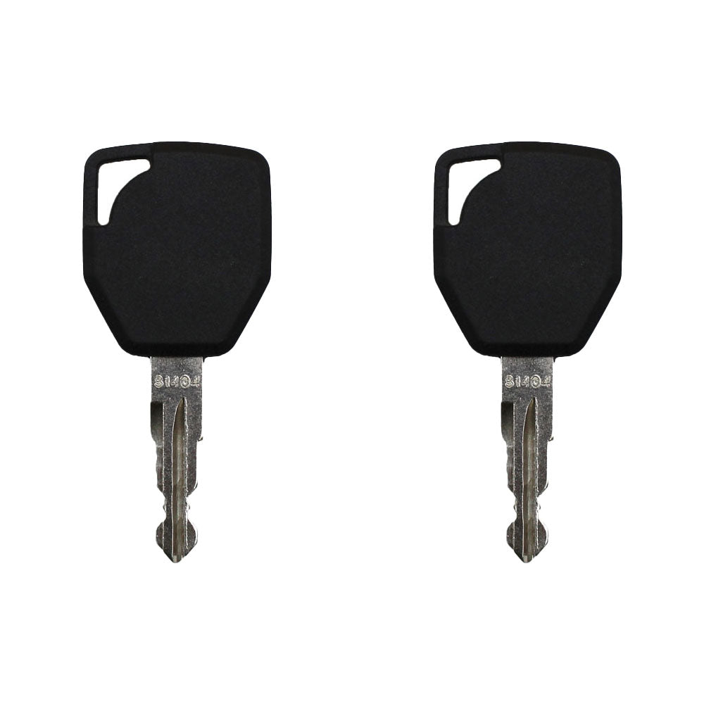 2 Keys Fit Fits JCB Terex Backhoes Fermec Mini Excavators 231/81404 P7
