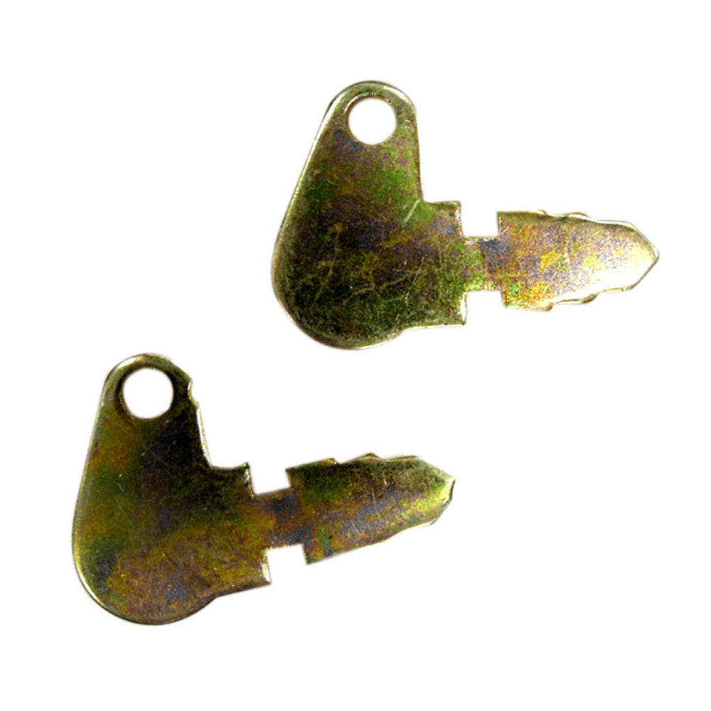 Two (2) Brand New Aftermarket Replacement Keys Fits Massey Ferguson Models