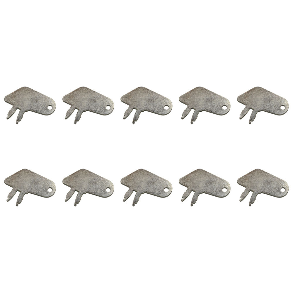 (10)- Master Disconnect Forked Keys for Komatsu & Fits Caterpillar Fits CAT Swit