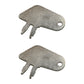 Qty. 2: Master Disconnect Key(s) Fits Caterpillar Replaces 8398-KEY