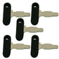 (5) Keys Fits Honda Generators Lawn Mowers 880-013 J4