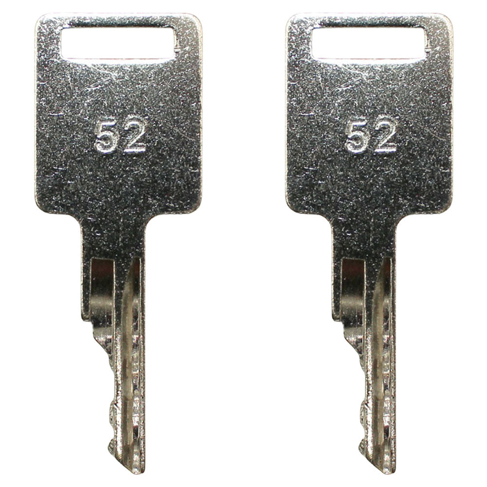 (2) Heavy Equipment Ignition Keys D250 Fits Case, Fits Ingersoll-Rand