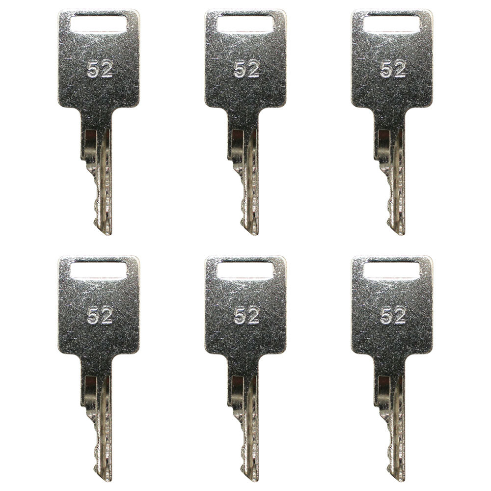 Qty 6: Key(s) Fits Volvo Replaces 58917261