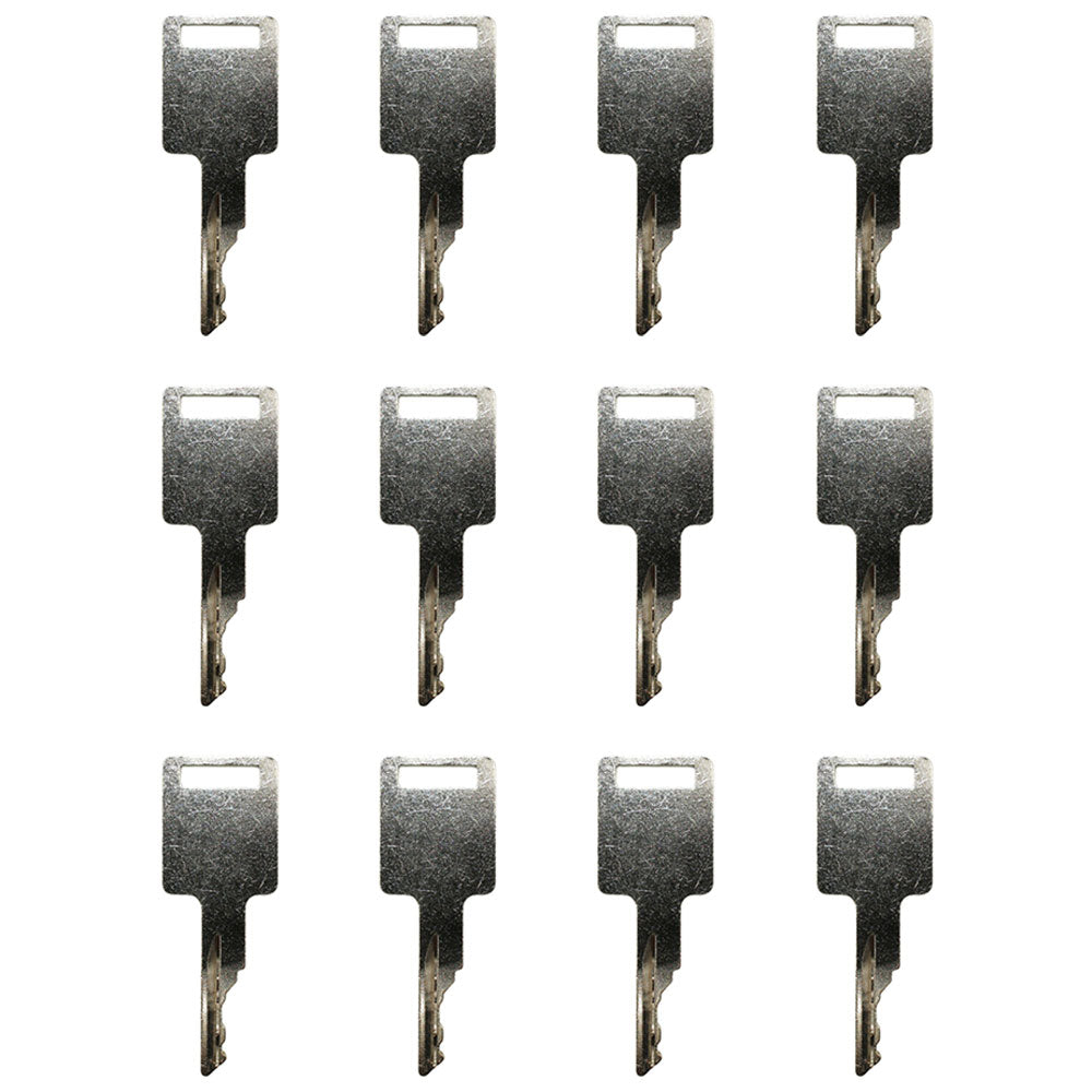 12 Cut Ignition Keys Fits Bobcat 751 753 763 773 863 873 883 963 Skid Steer L