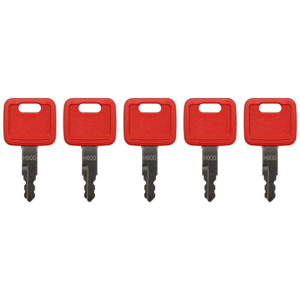 Qty. 5: Key(s) Fits Ford/New Holland Replaces H800