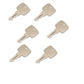 Set of 6 Keys AR51481 Fits John Deere Equipment