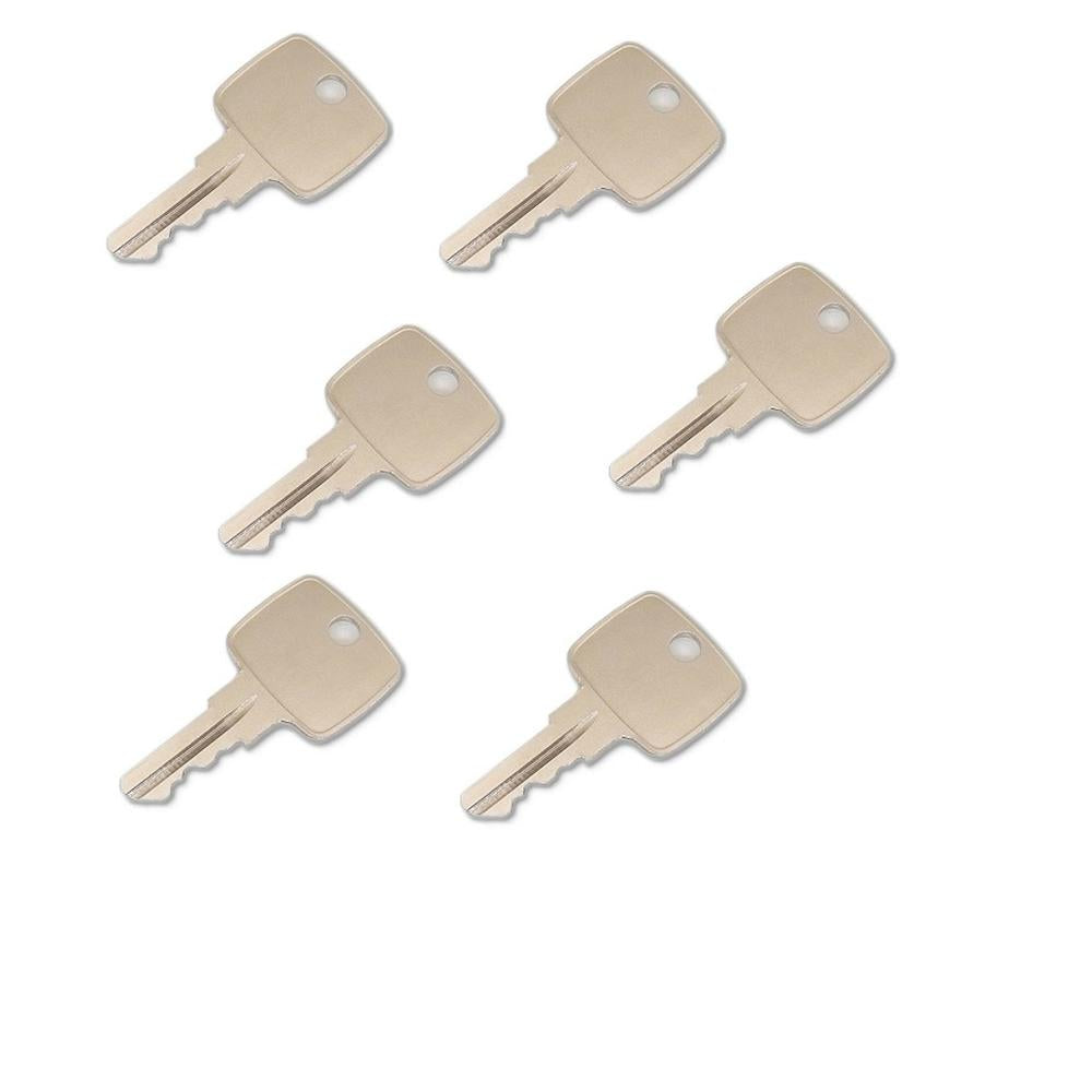 Set of 6 Keys AR51481 Fits John Deere Equipment