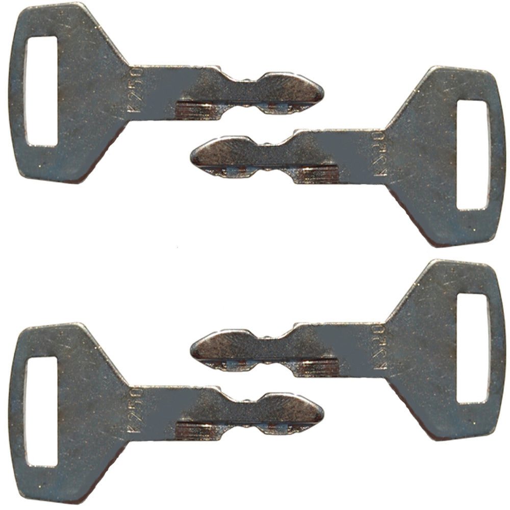 Qty 4: Key(s) Fits Case/International Harvester Replaces YN50501010P1