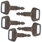(5) Keys Fit Kato Excavators 719-10306001 KV02 C2