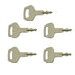 (5) Ignition Keys Fits Case Linkbelt Fits JCB Sumitomo Excavator S450
