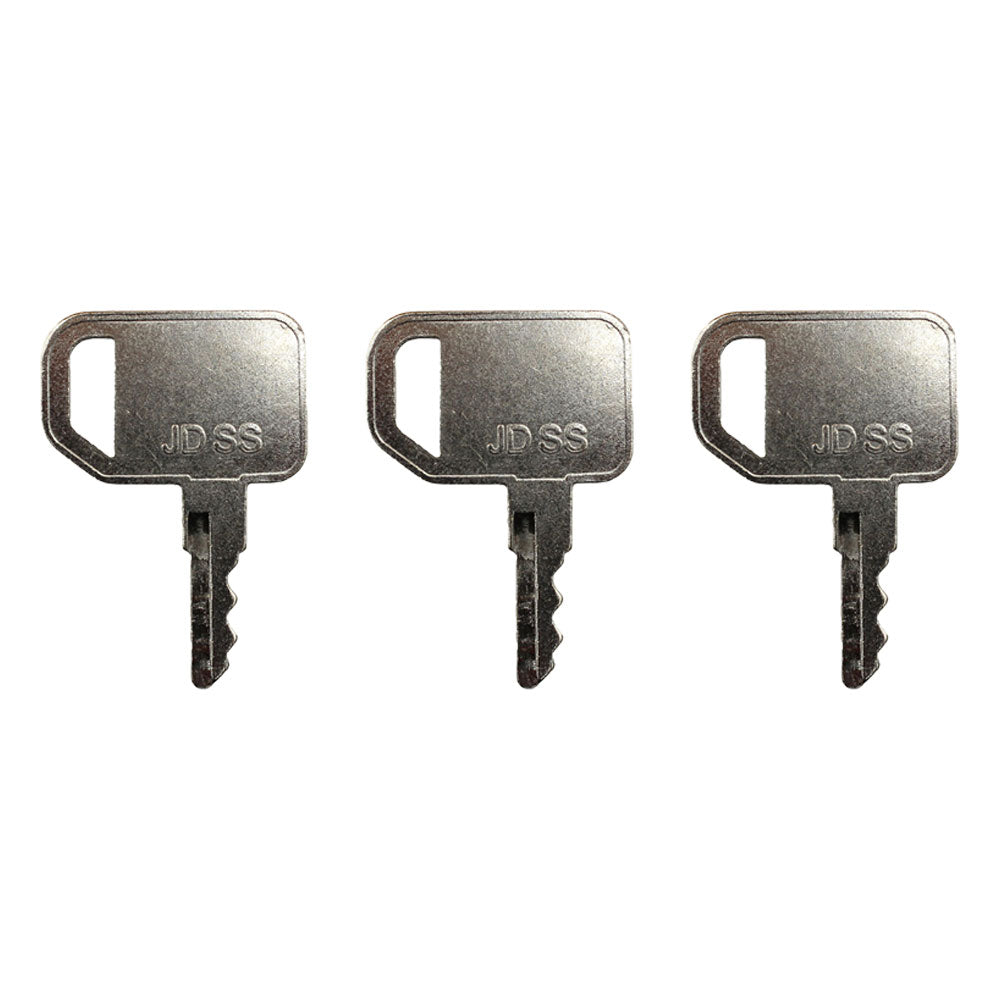 Qty 3: Key(s) Fits John Deere Replaces T209428