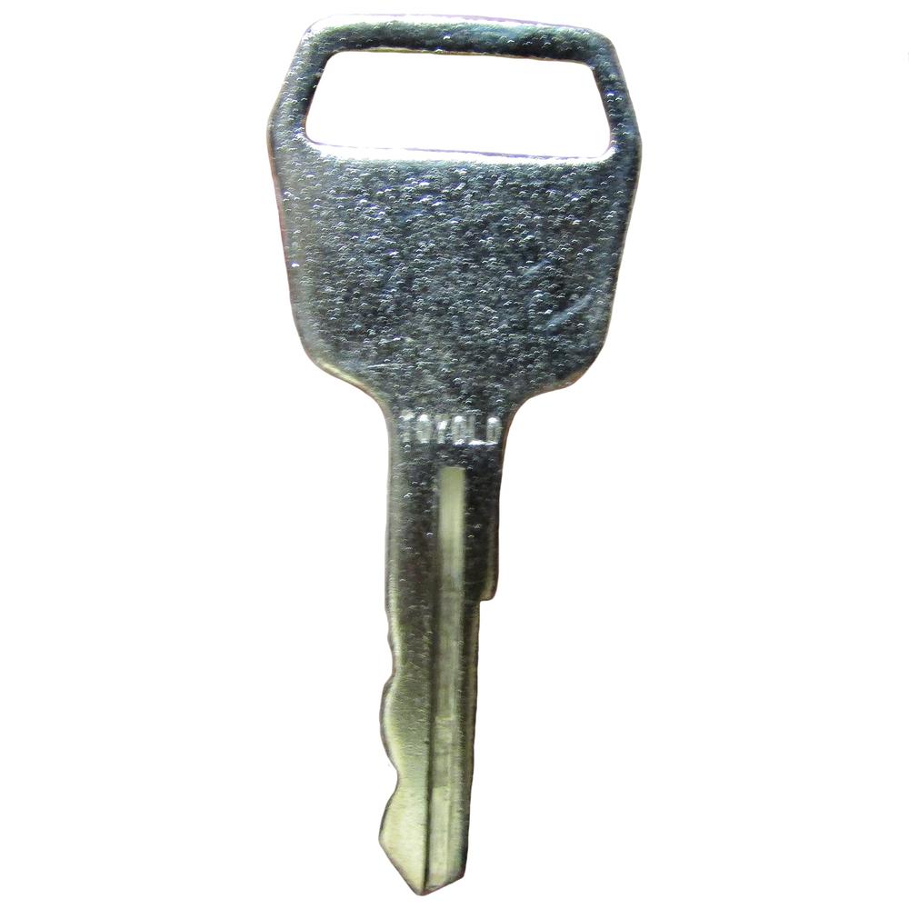 (2) Heavy Equipment Keys Old Style fits Older Fits Toyota Forklifts
