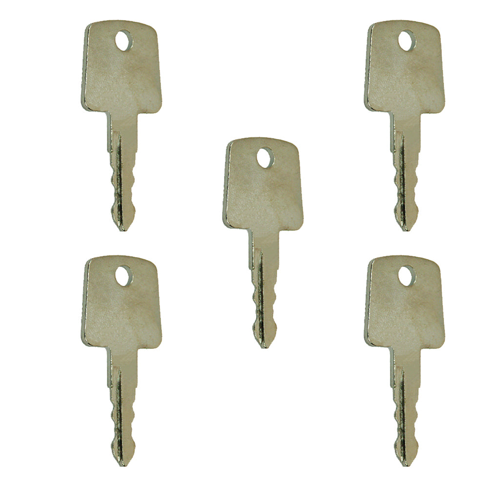 Set of (5) Ignition Start Starter Keys Sakai Roller Heavy Construction Equipment