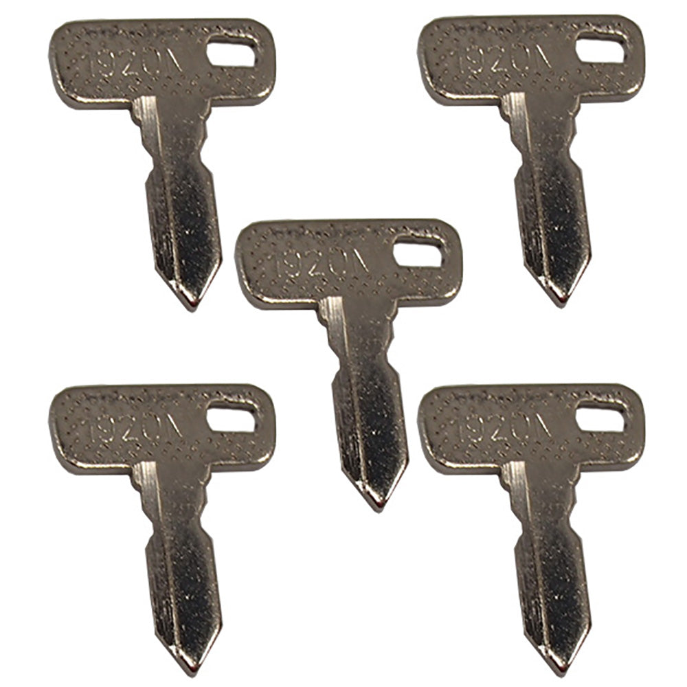 Qty 5: Ignition Key(s) Fits Club Car Replaces 1012505