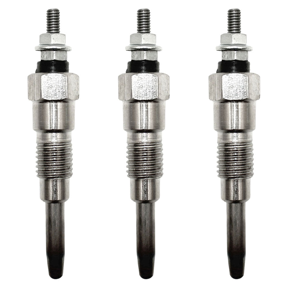 (3) Engine Glow Plugs Fits Kubota 15261-65510 15521-65512 B6100 B7100 L2350 KH28