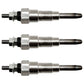 Qty 3: Glow Plug Fits Kubota Replaces 15521-65510