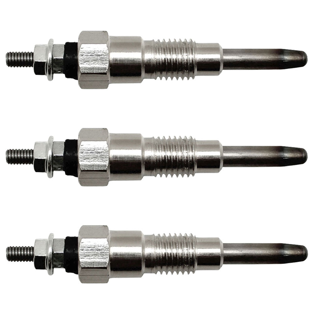 (3) Engine Glow Plugs Fits Kubota 15261-65510 15521-65512 B6100 B7100 L2350 KH28
