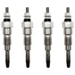 4 - Glow Plugs Fits Bobcat 643 743 w/V1402 V1702 V1902 Fits Kubota Diesel