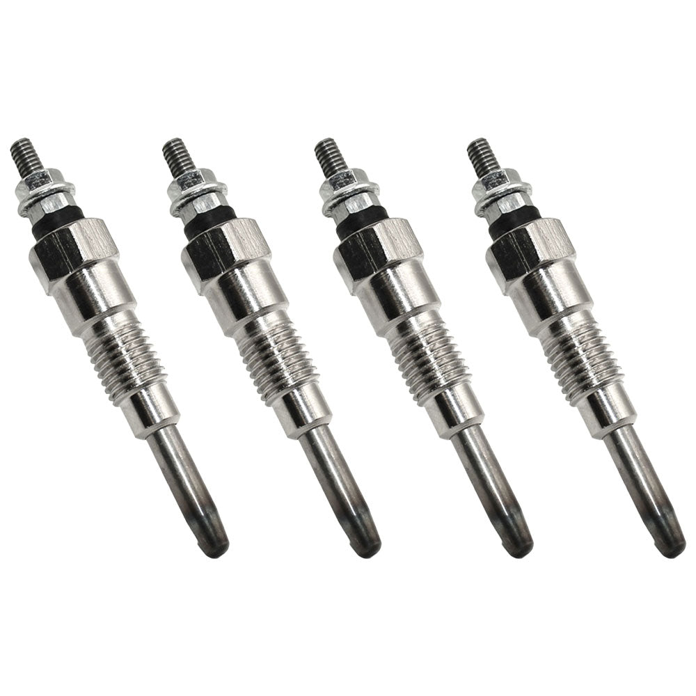 4 - Glow Plugs Fits Bobcat 643 743 w/V1402 V1702 V1902 Fits Kubota Diesel