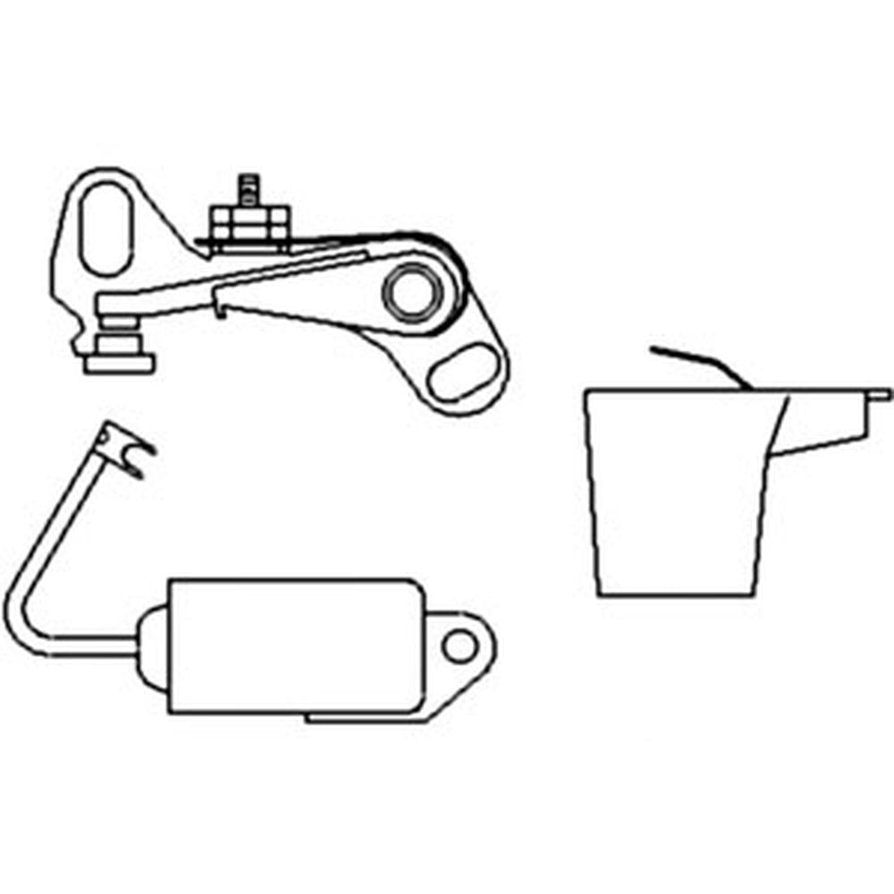 61924 IGNITION TUNE UP KIT Fits Ford 2000 2110 2600 3000 4000 340 445 545 ++