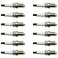 Qty 12: Spark Plug Fits Cub Cadet Replaces 12 132 02-S