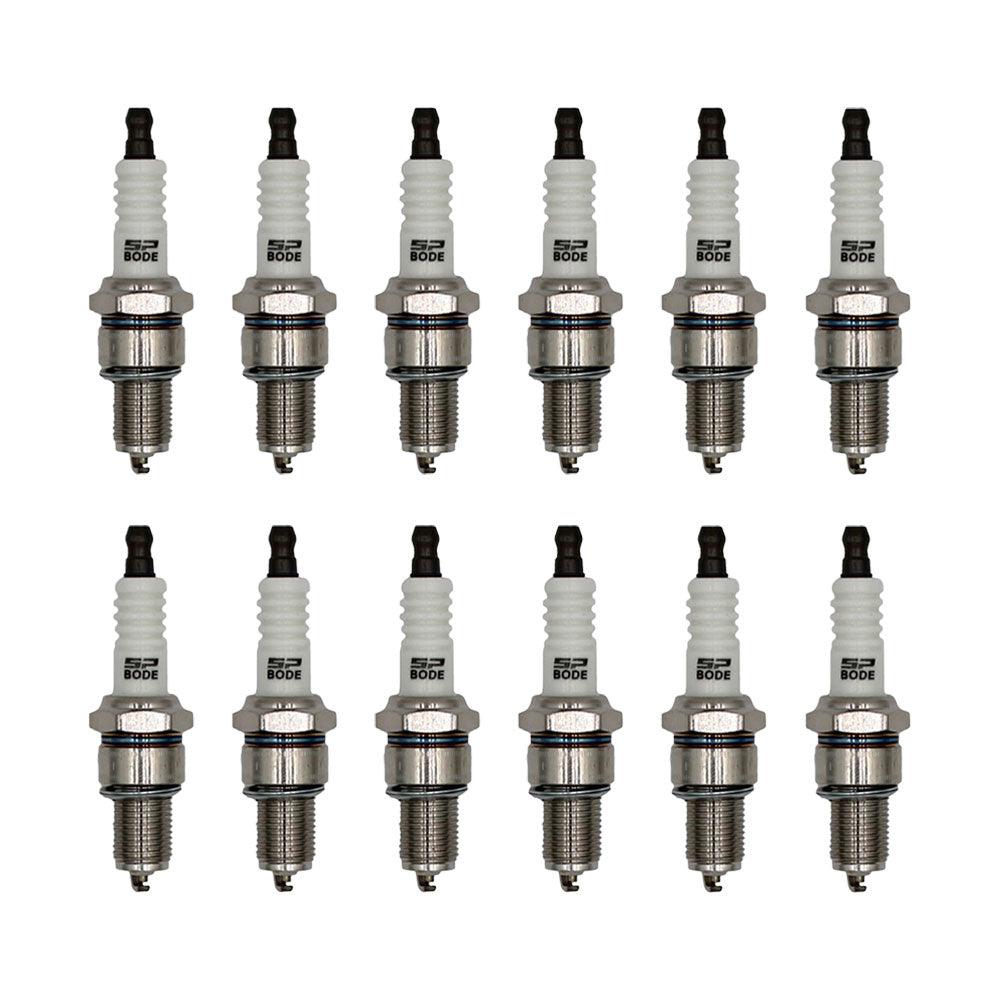 92070-7004 Twelve (12) Spark Plugs Fits John Deere Tri-Plex Greens Mowers
