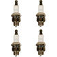 Qty 4: Spark Plug Fits Auto-Lite Replaces 458