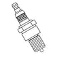 Spark Plug Fits Denso Replaces 6013