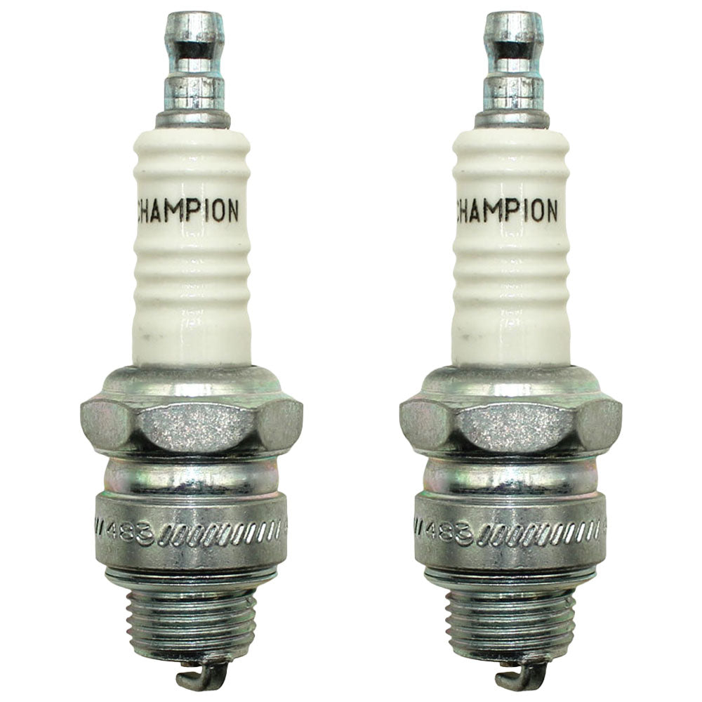 Qty 2: Spark Plug
 Fits Case Replaces 408