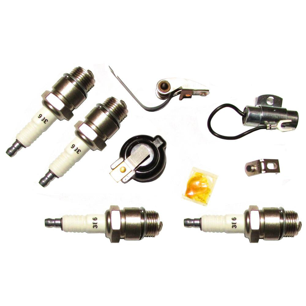 Ignition Tune-Up Kit w/ Plugs Fits IH Fits FARMALL Replaces ELI80-0302