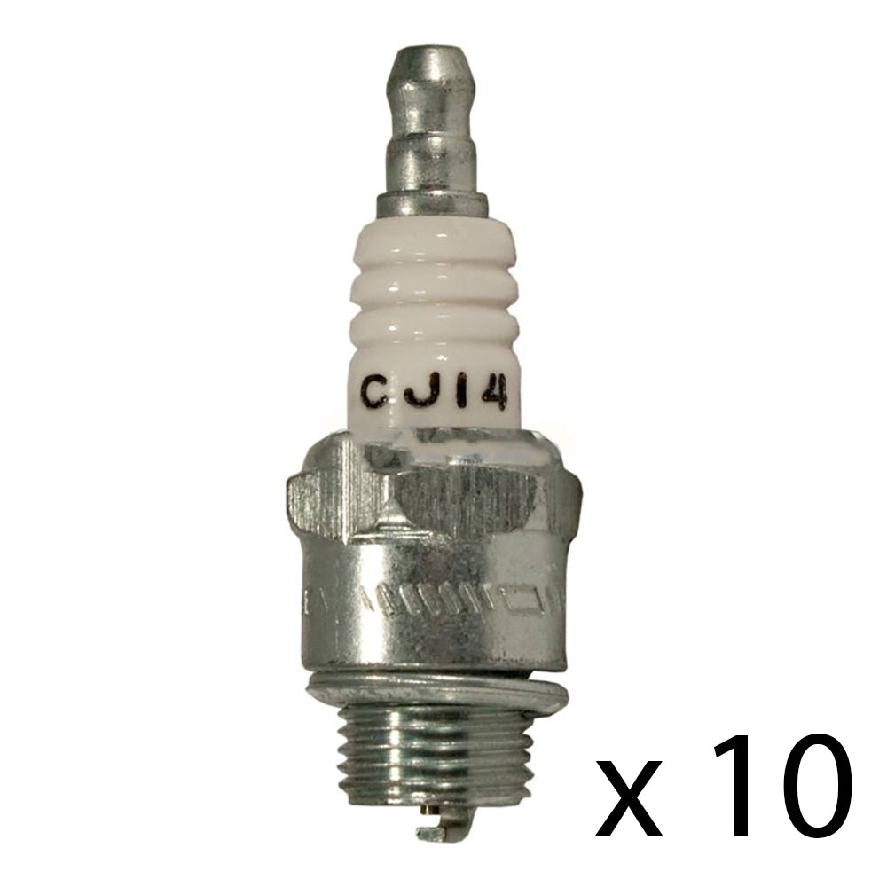 Qty 10: Spark Plug Fits Lawn-Boy Replaces 614009