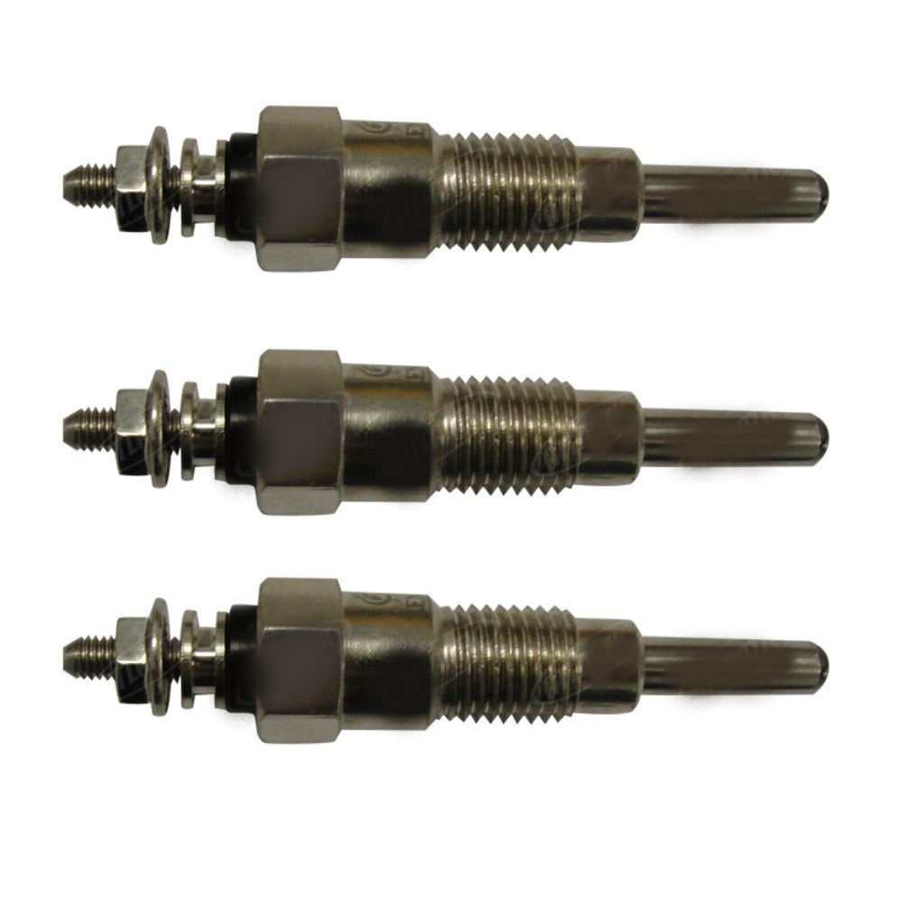 Qty 3: Glow Plug
 Fits Kubota Replaces 15261-65510