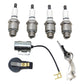 Ignition Tune-Up Kit w/ Plugs Fits John Deere Replaces ELI80-0585