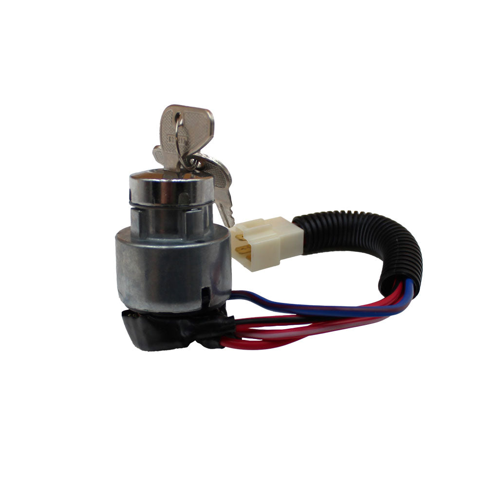 Ignition Switch With Keys Fits Kubota Replaces TC020-31820